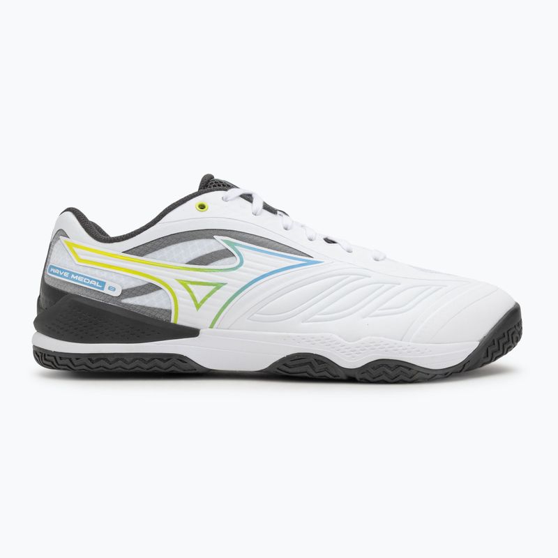 Teniso bateliai Mizuno Wave Medal 8 white/all aboard/black sand 2