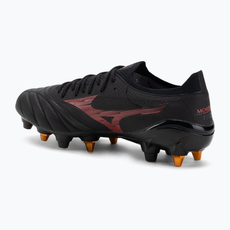 Vyriški futbolo batai Mizuno Morelia Neo IV Beta Elite Mix SG black/morelia 40th red/black 3
