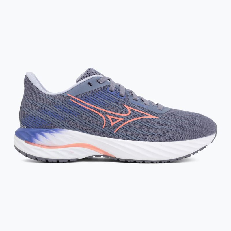 Moteriški bėgimo batai Mizuno Wave Inspire 21 blue granite/striking coral/irisbloom 2