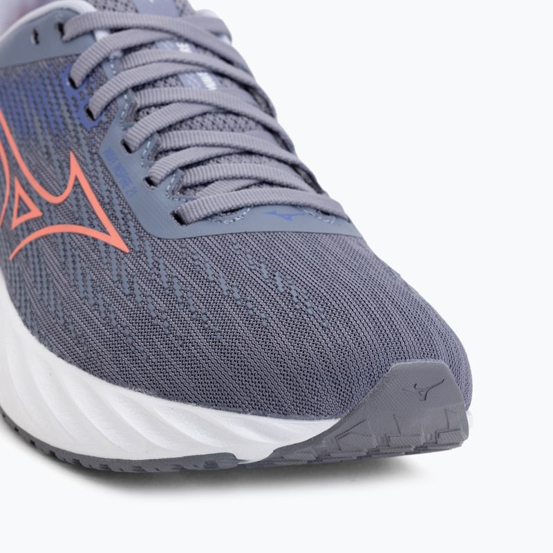 Moteriški bėgimo batai Mizuno Wave Inspire 21 blue granite/striking coral/irisbloom 7