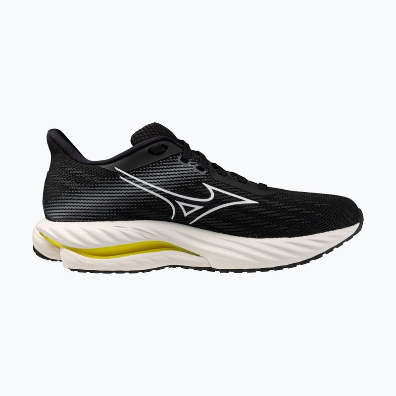Moteriški bėgimo batai Mizuno Wave Inspire 21 black/white/vibrant yellow 2