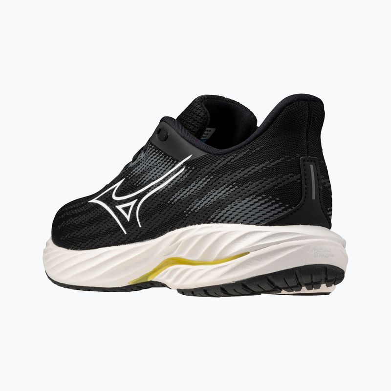 Moteriški bėgimo batai Mizuno Wave Inspire 21 black/white/vibrant yellow 4