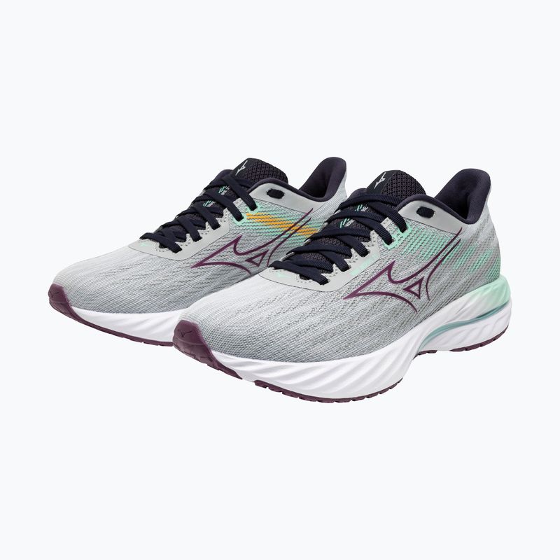 Moteriški bėgimo batai Mizuno Wave Inspire 21 pearl blue/dark purple/ice green 8
