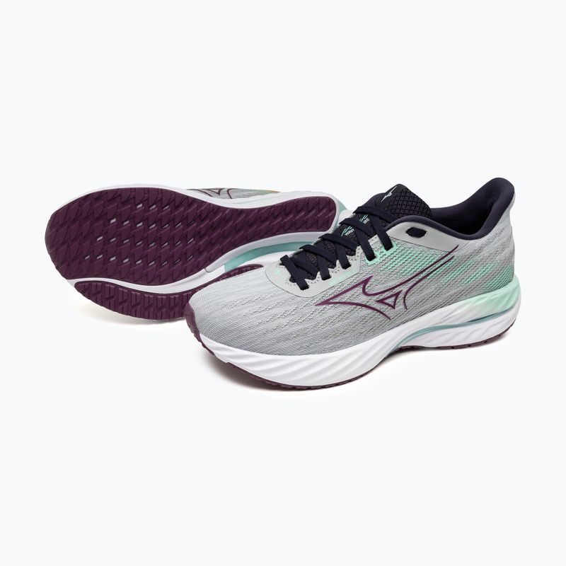 Moteriški bėgimo batai Mizuno Wave Inspire 21 pearl blue/dark purple/ice green 9