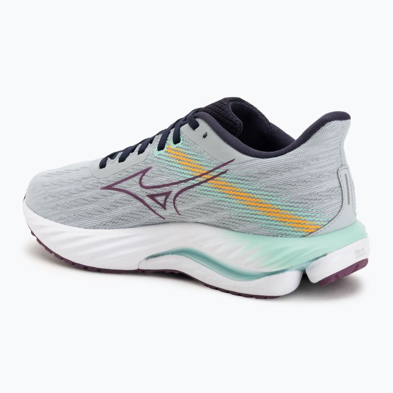 Moteriški bėgimo batai Mizuno Wave Inspire 21 pearl blue/dark purple/ice green 3