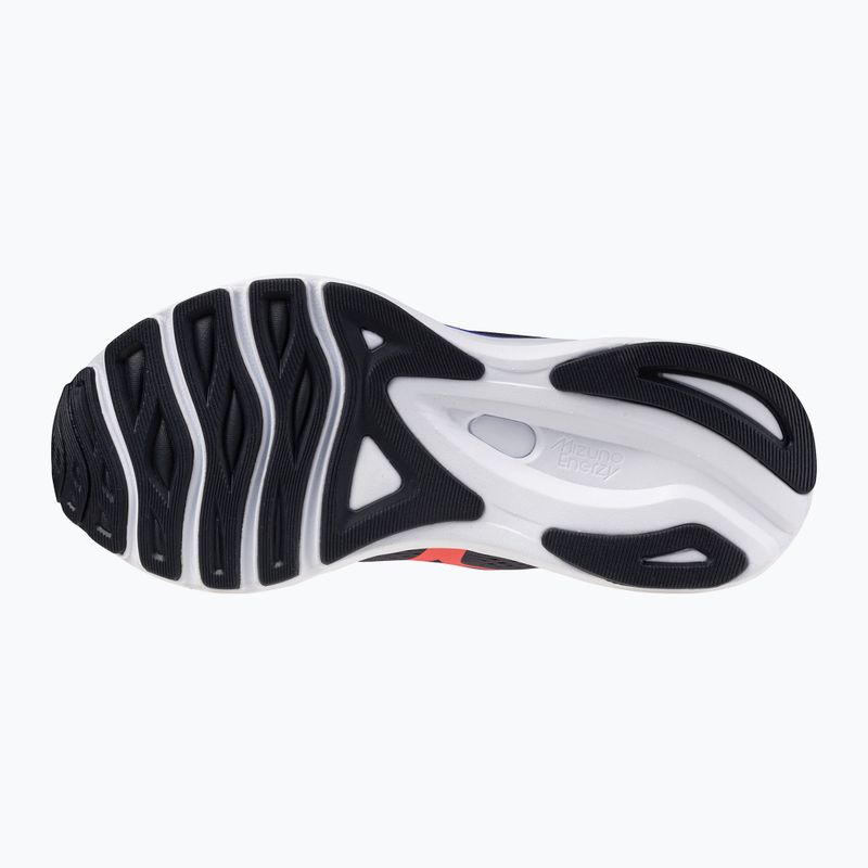 Moteriški bėgimo batai Mizuno Wave Serene 2 baritone blue/striking coral/irisbloom 11