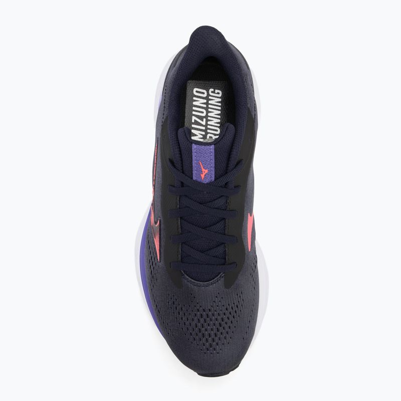 Moteriški bėgimo batai Mizuno Wave Serene 2 baritone blue/striking coral/irisbloom 5