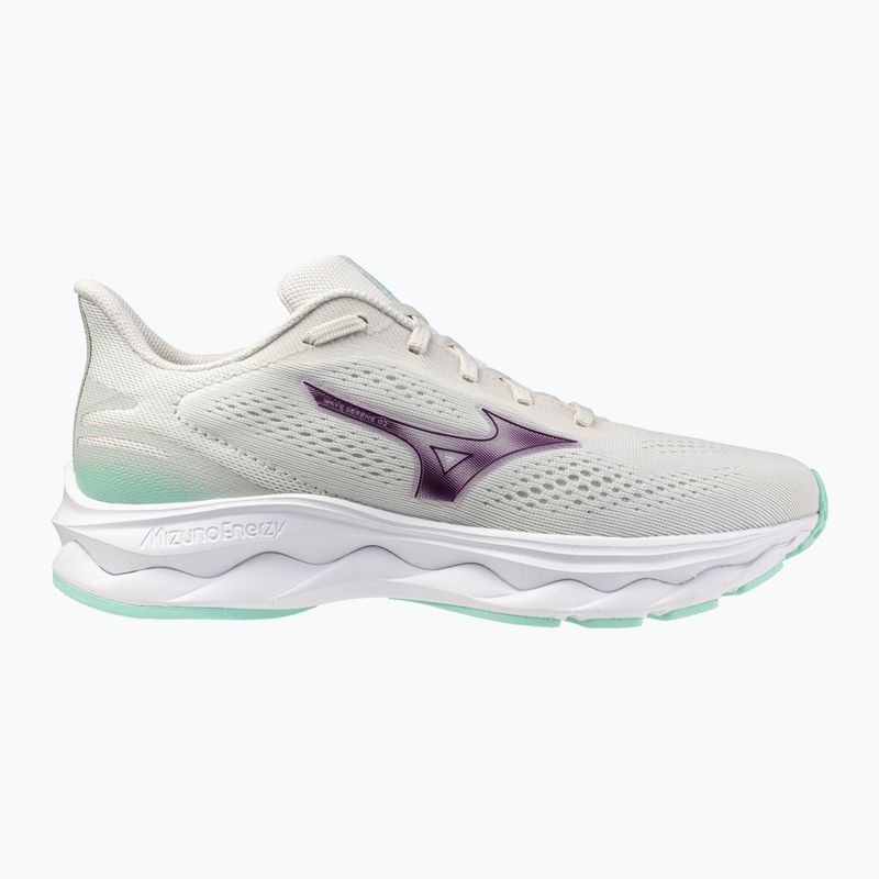 Moteriški bėgimo bateliai Mizuno Wave Serene 2 snow white/dark purple/ice green 8