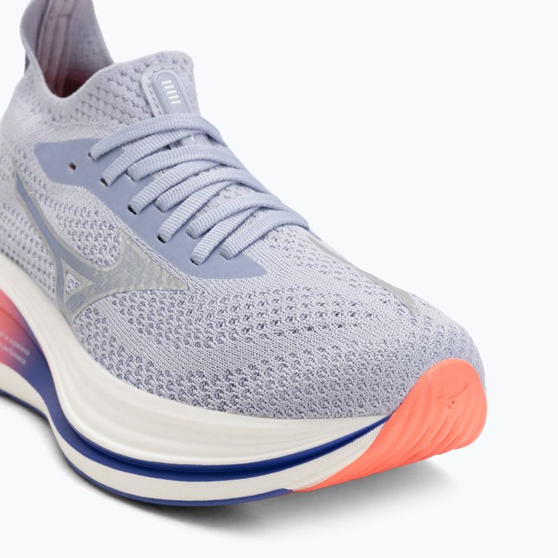 Moteriški bėgimo batai Mizuno Neo Zen icelandic blue/silver/striking coral 7