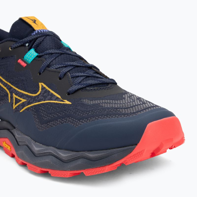 Vyriški bėgimo batai Mizuno Wave Daichi 9 baritone blue/citrus/fiery coral 2 7
