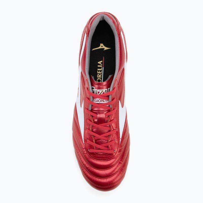 Vyriški futbolo batai Mizuno Morelia II Japan Md red/white/black 5