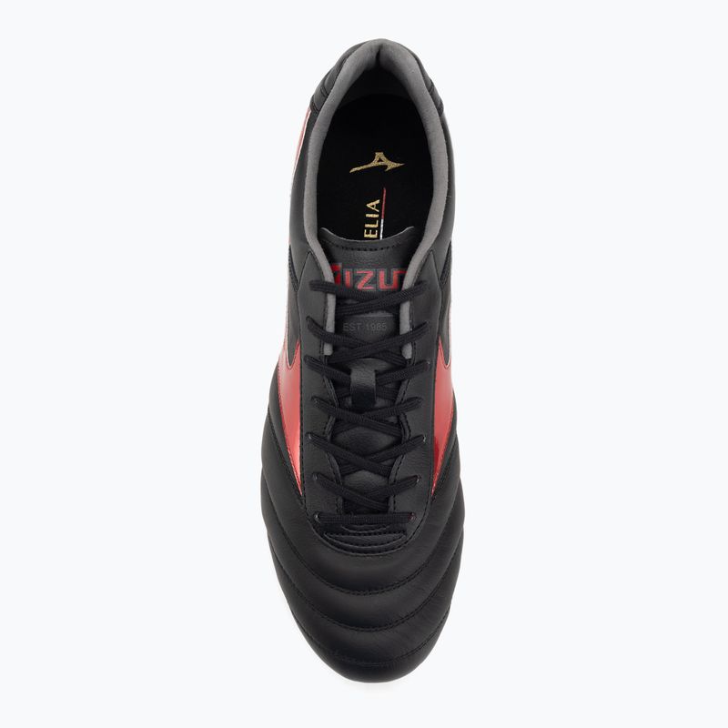 Vyriški futbolo batai Mizuno Morelia II Elite FG black/morelia 40th red/black sand 5