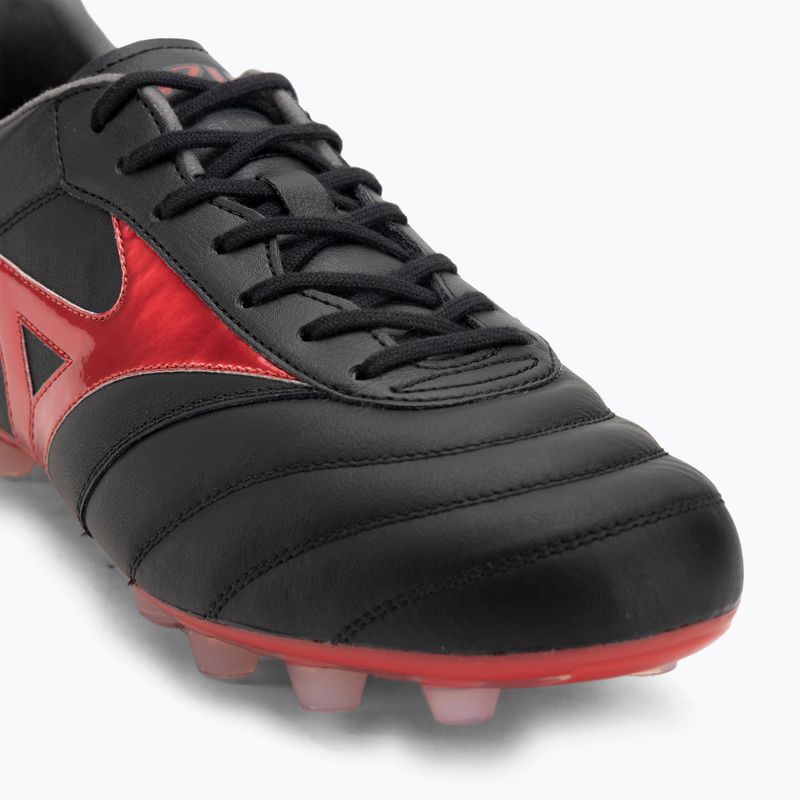 Vyriški futbolo batai Mizuno Morelia II Elite FG black/morelia 40th red/black sand 7