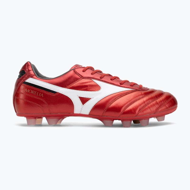 Vyriški futbolo batai Mizuno Morelia II Elite FG morelia 40th red/white/black 2