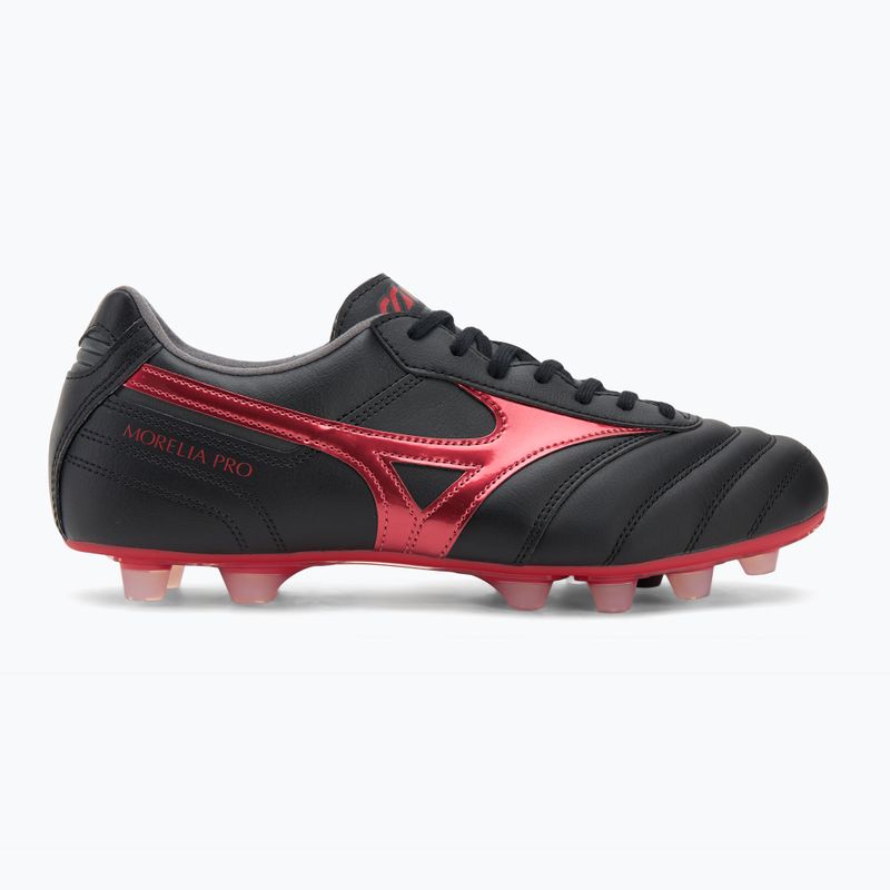 Vyriški futbolo batai Mizuno Morelia II Pro FG black/morelia 40th red/black sand 2
