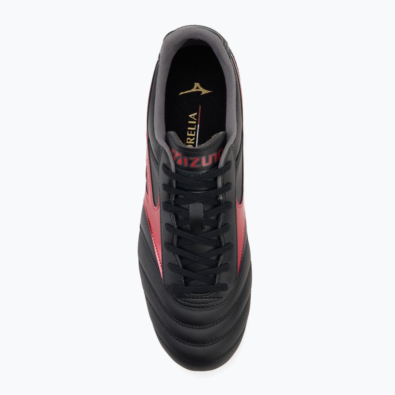 Vyriški futbolo batai Mizuno Morelia II Pro FG black/morelia 40th red/black sand 5