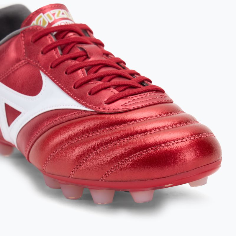Vyriški futbolo batai Mizuno Morelia II Pro FG morelia 40th red/white/black 7