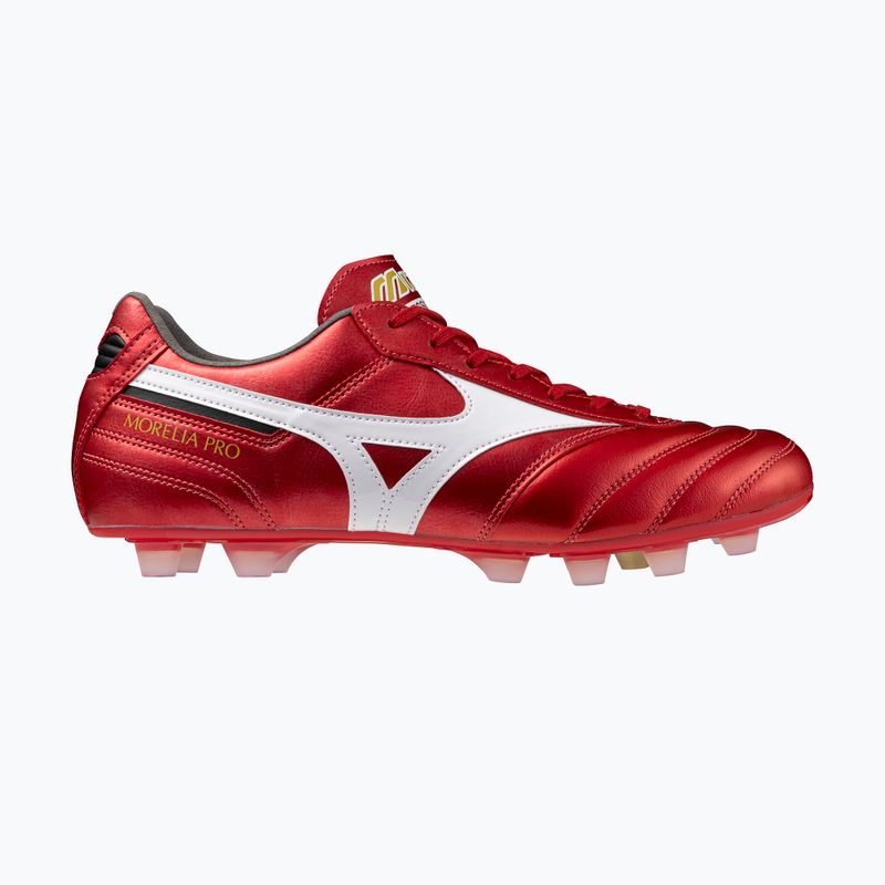 Vyriški futbolo batai Mizuno Morelia II Pro FG morelia 40th red/white/black