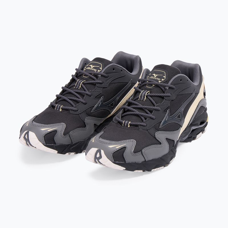 Vyriški batai Mizuno Wave Rider 10 Cordura black sand/quiet shade/banana crape 2