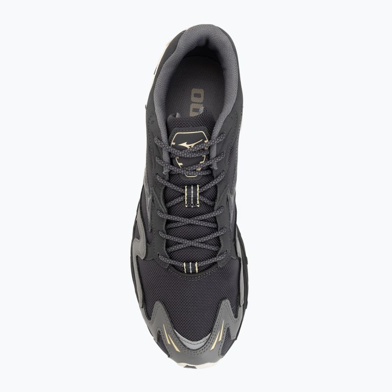 Vyriški batai Mizuno Wave Rider 10 Cordura black sand/quiet shade/banana crape 5