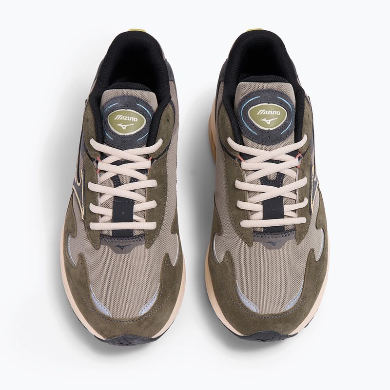 Vyriški batai Mizuno Wave Rider β vintage khaki/black sand/grape leaf 4