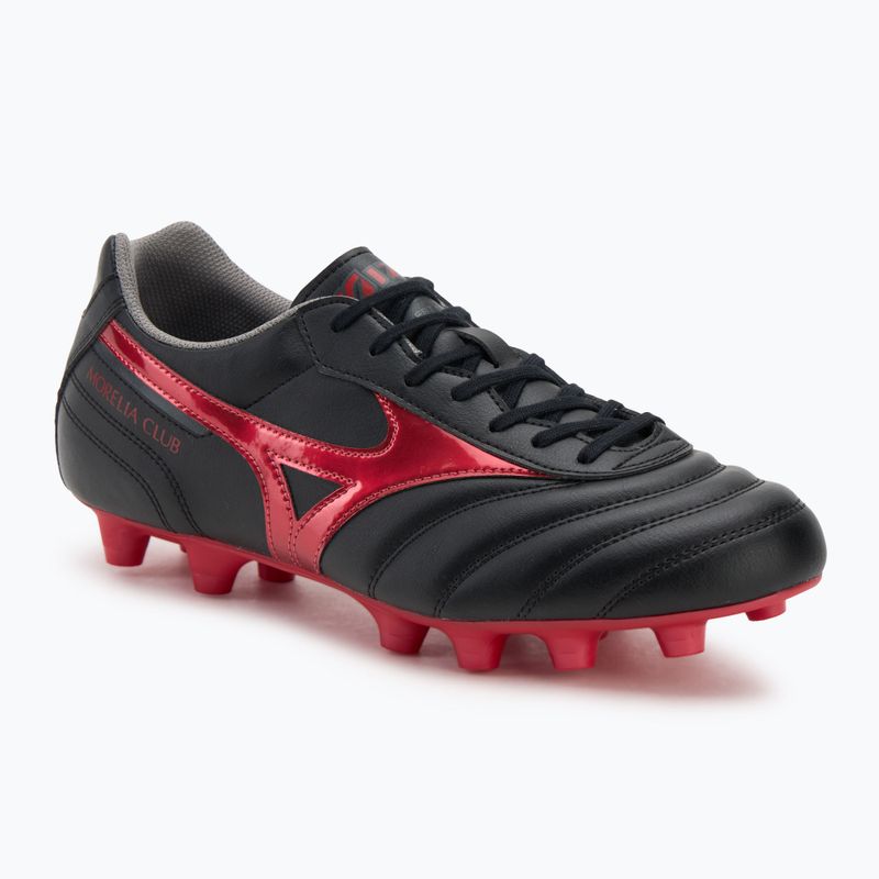 Futbolo batai Mizuno Morelia II Club FG black/morelia 40th red/black sand