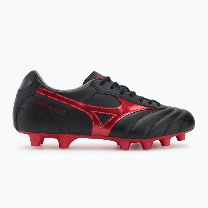Futbolo batai Mizuno Morelia II Club FG black/morelia 40th red/black sand 2
