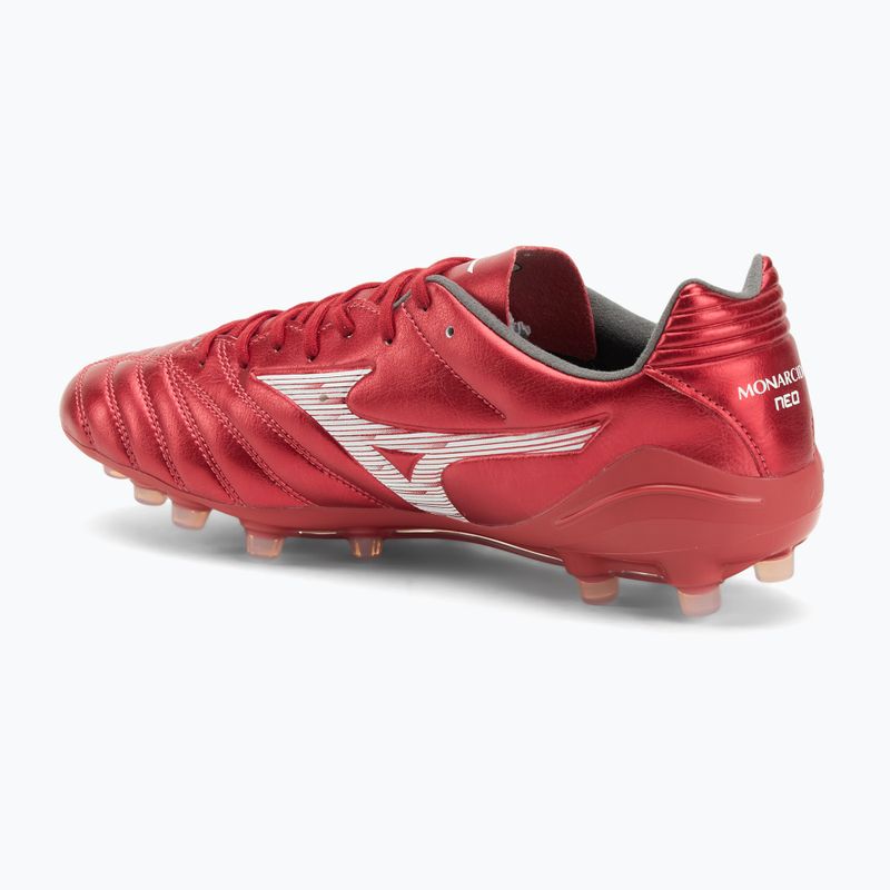 Vyriški futbolo bateliai Mizuno Monarcida Neo III Pro AG morelia 40th red/white 3