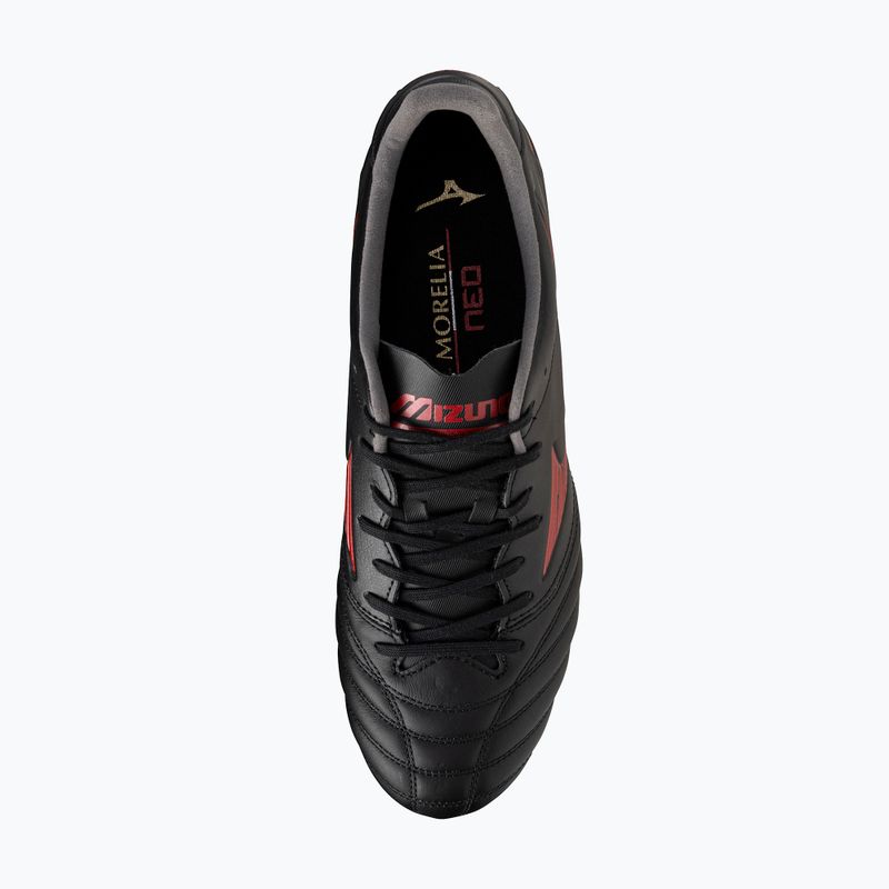 Vyriški futbolo batai Mizuno Morelia Neo IV Pro MD black/morelia 40th red/black 12