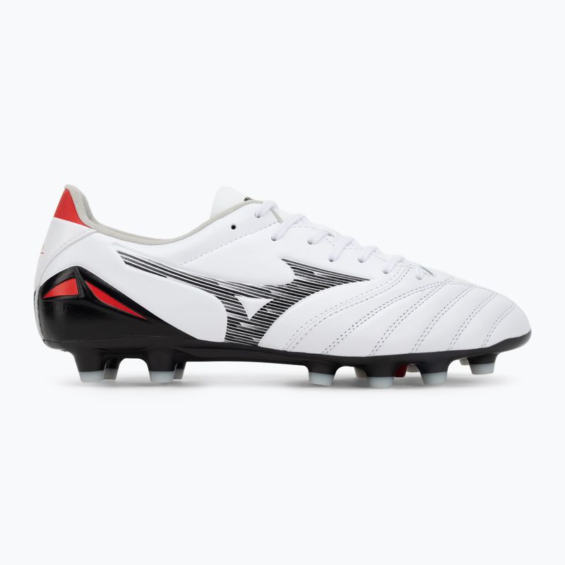Vyriški futbolo bateliai Mizuno Morelia Neo IV Pro MD white/black/chinese red 2