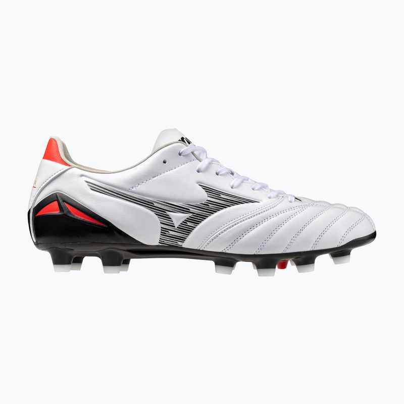 Vyriški futbolo bateliai Mizuno Morelia Neo IV Pro MD white/black/chinese red 8