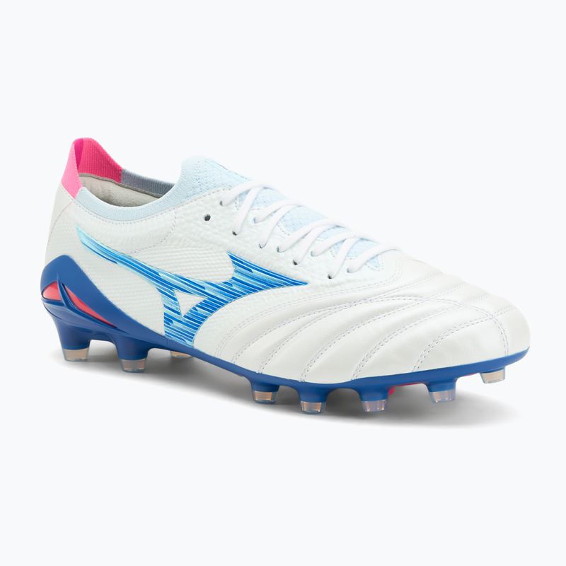 Vyriški futbolo bateliai Mizuno Morelia Neo IV β Japan Md white/tanager turquoise/pink tetra
