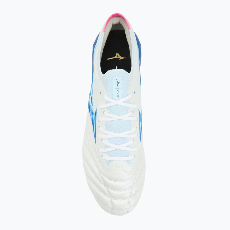 Vyriški futbolo batai Mizuno Morelia Neo IV β Japan Fg white/tanager turquoise/pink tetra 5