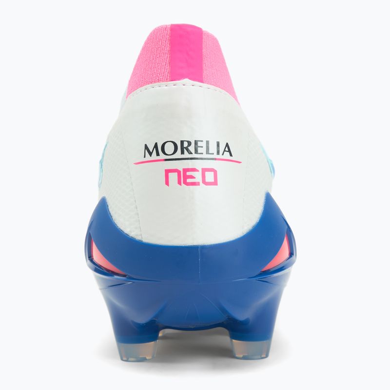 Vyriški futbolo batai Mizuno Morelia Neo IV β Japan Fg white/tanager turquoise/pink tetra 6