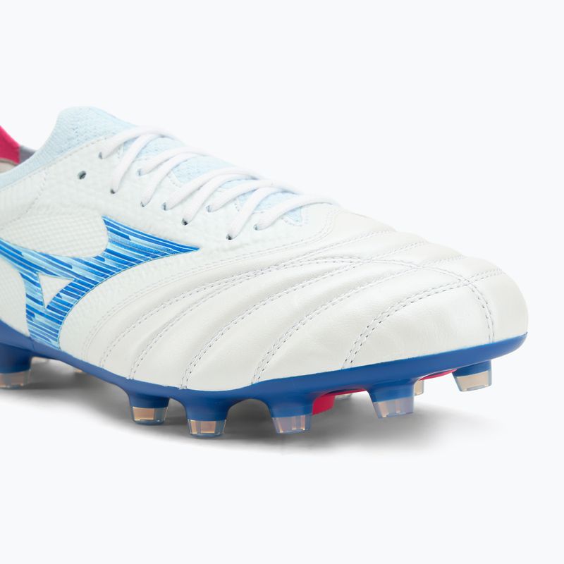 Vyriški futbolo batai Mizuno Morelia Neo IV β Japan Fg white/tanager turquoise/pink tetra 7