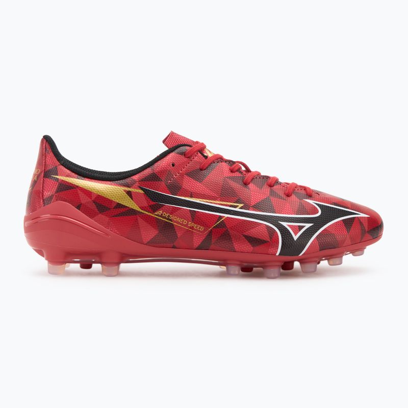 Futbolo batai Mizuno Alpha II Select AG morelia 40th red/black/gold 2