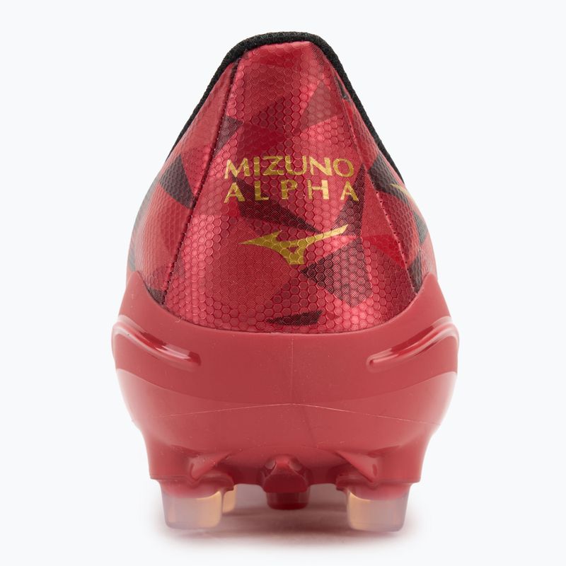 Futbolo batai Mizuno Alpha II Select AG morelia 40th red/black/gold 6