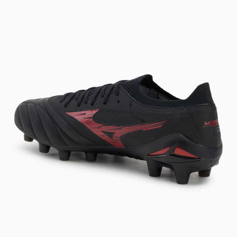 Vyriški futbolo batai Mizuno Morelia Neo IV Β Elite MD black/morelia 40th red/black 3