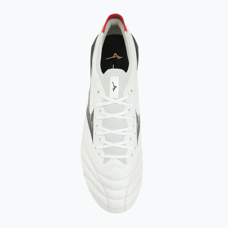 Vyriški futbolo bateliai Mizuno Morelia Neo IV Β Elite MD White/Black/Chinese Red 5