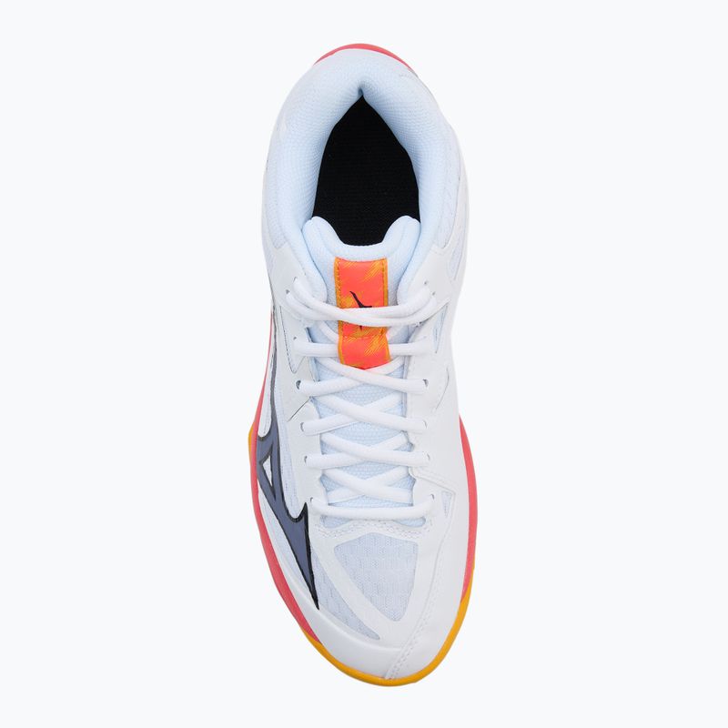 Tinklinio batai Mizuno Thunder Blade Z Mid white/fiery coral 2/citrus 5
