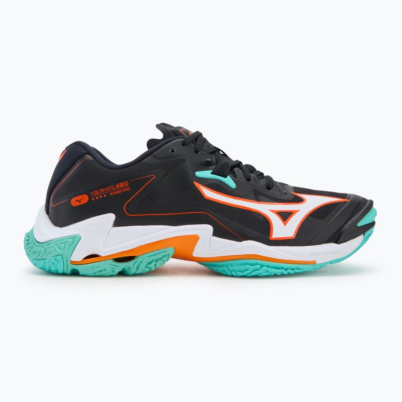 Tinklinio batai Mizuno Wave Lightning Z8 black/tangelo/ice green 2