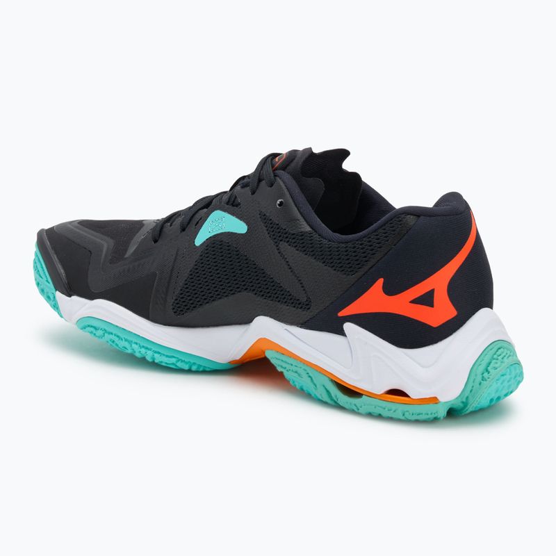 Tinklinio batai Mizuno Wave Lightning Z8 black/tangelo/ice green 3