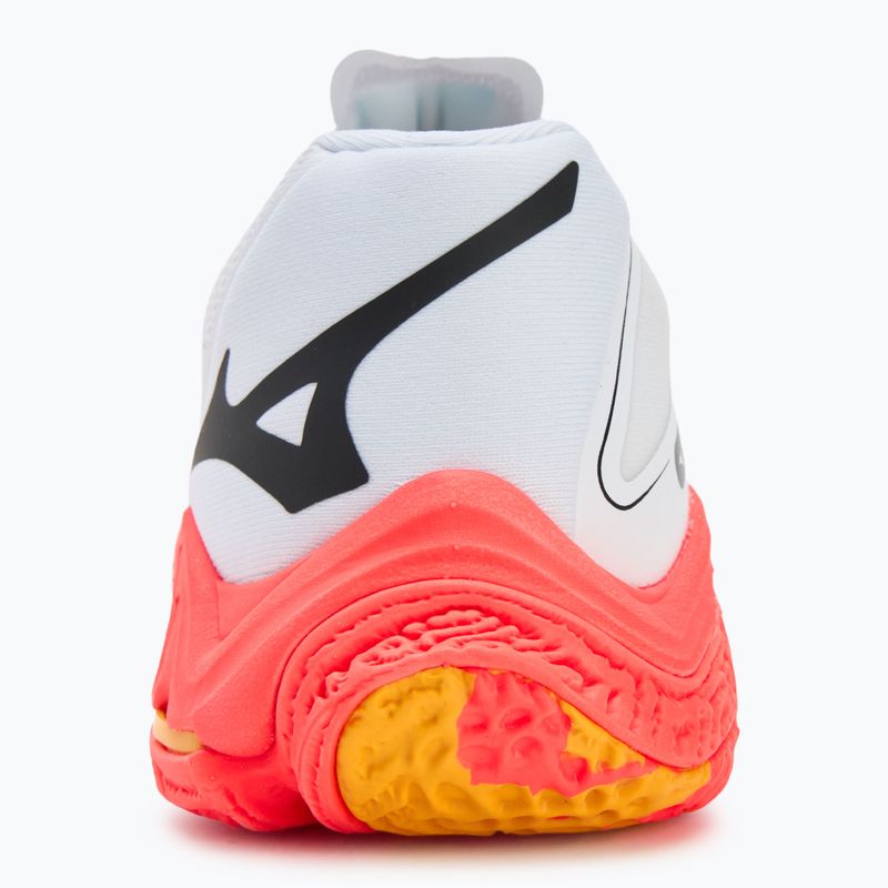 Tinklinio batai Mizuno Wave Lightning Z8 white/fiery coral 2/citrus 6