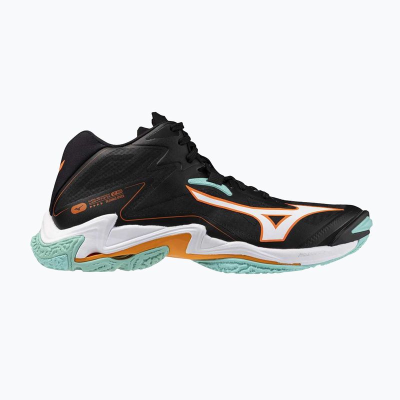 Tinklinio batai Mizuno Wave Lightning Z8 Mid black/tangelo/ice green