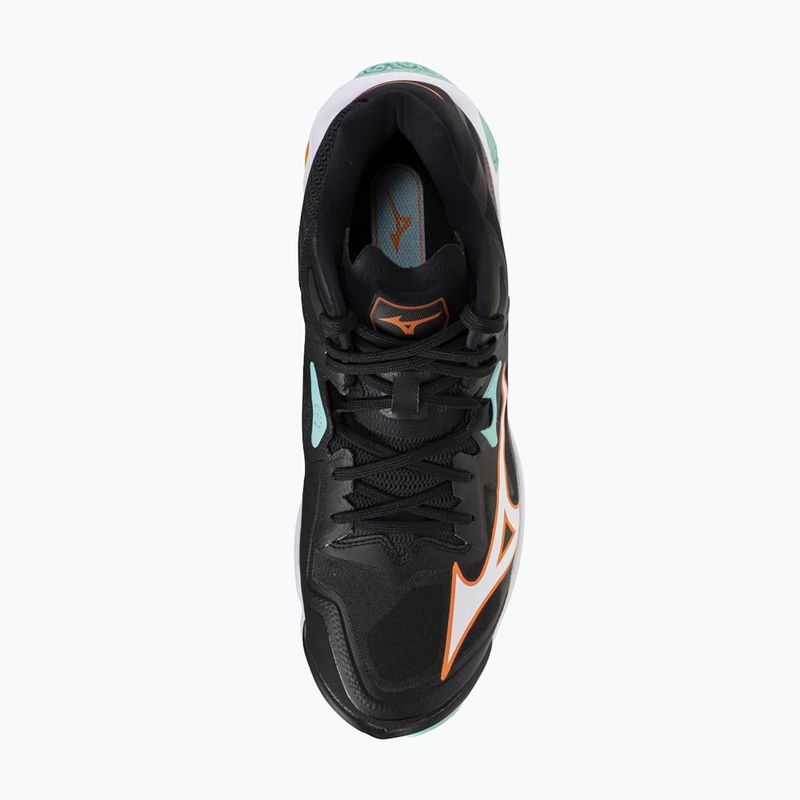 Tinklinio batai Mizuno Wave Lightning Z8 Mid black/tangelo/ice green 5
