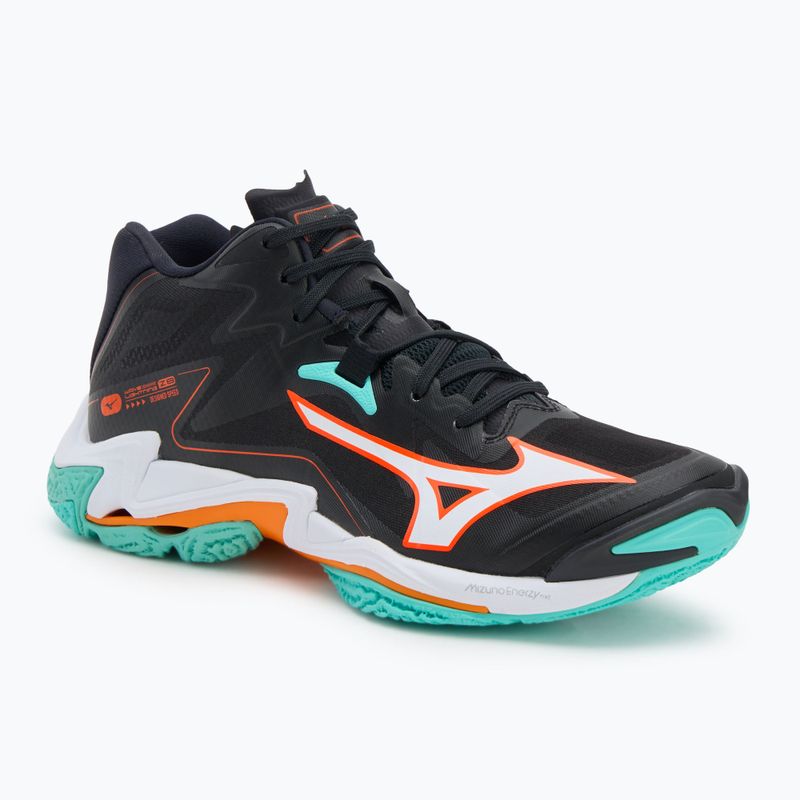 Tinklinio batai Mizuno Wave Lightning Z8 Mid black/tangelo/ice green