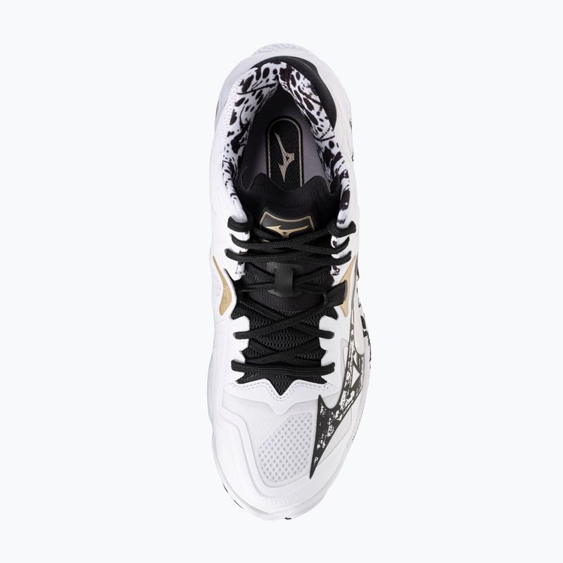 Tinklinio bateliai Mizuno Wave Lightning Z8 Mid white/black/gold 5