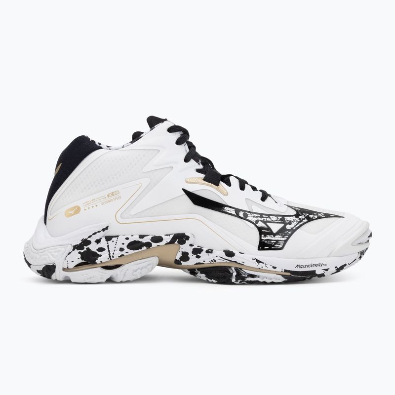 Tinklinio bateliai Mizuno Wave Lightning Z8 Mid white/black/gold 2