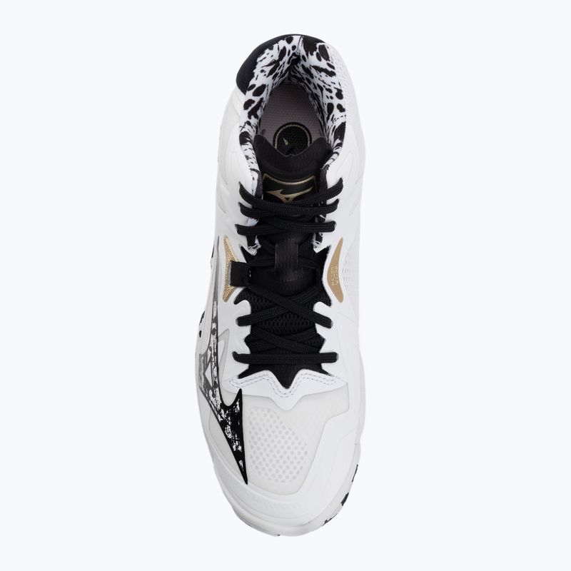 Tinklinio bateliai Mizuno Wave Lightning Z8 Mid white/black/gold 5