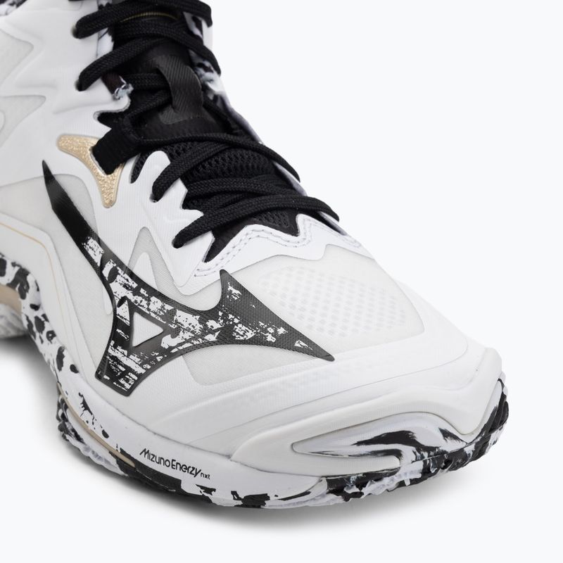 Tinklinio bateliai Mizuno Wave Lightning Z8 Mid white/black/gold 7